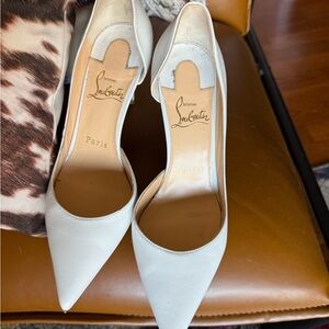 Christian Louboutin White Women's Shoes
